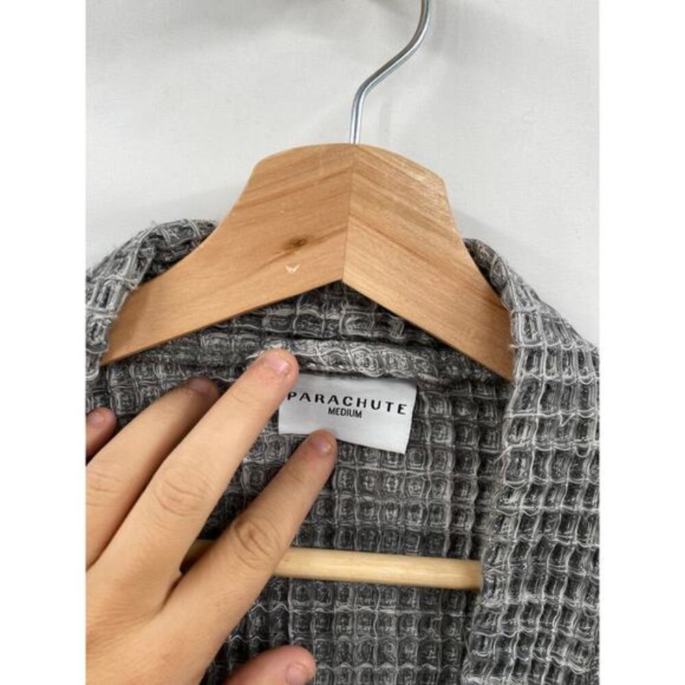 Parachute grey‎ Waffle Robe - Picture 3 of 5